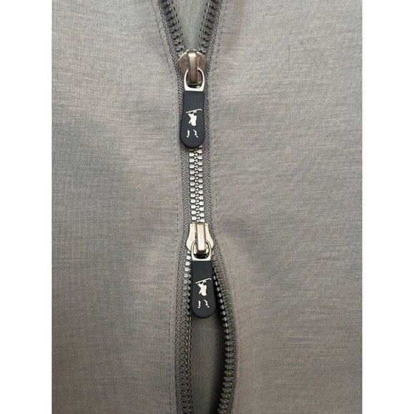 Fairway & Green Men's XL Full Zip Gray Golf Vest Dual Zip The G.A.R Superball - Picture 5 of 9